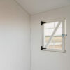 Finished and insulated interior