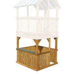 4x4 Clubhouse w/Store Counter (Stained)