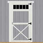 3’ Barn Door, Window
