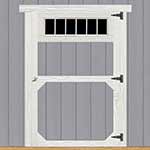 4’ Barn Door, Window