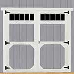 Double Barn Doors, Window