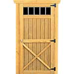 3’ Barn Door, Window