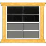 3’ X 3’ Window