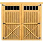 Double Barn Doors, Window