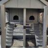 Rabbit Hutch - With Wheels - Thumbnail Image 2